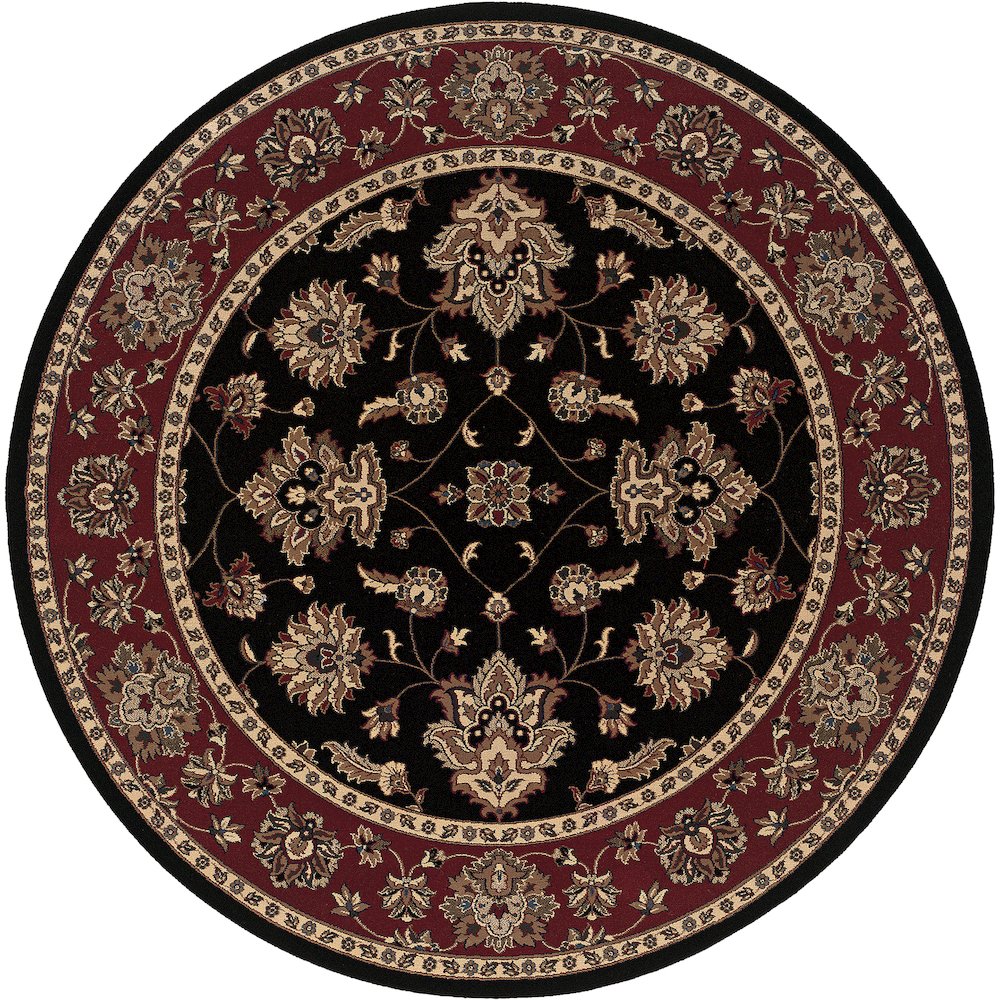 ARIANA Black 8' Area Rug. Picture 1