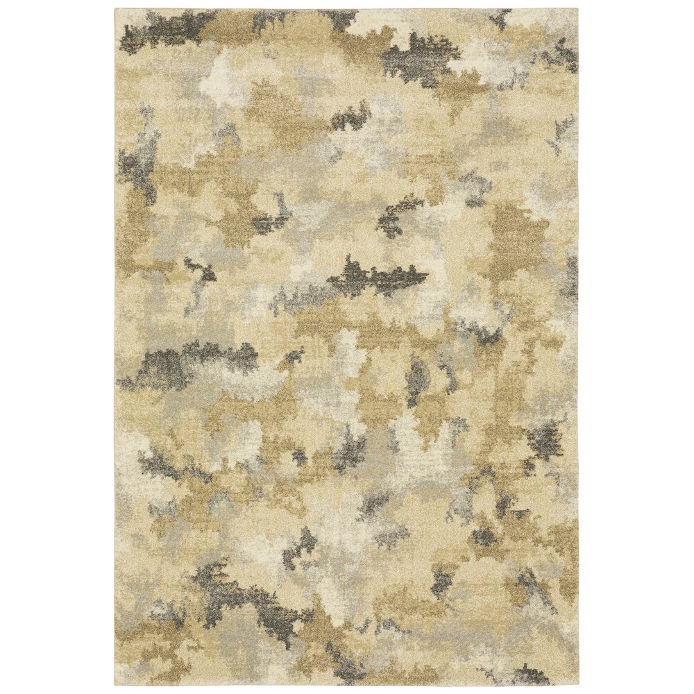ASTOR Beige 5' 3 X  7' 6 Area Rug. Picture 1