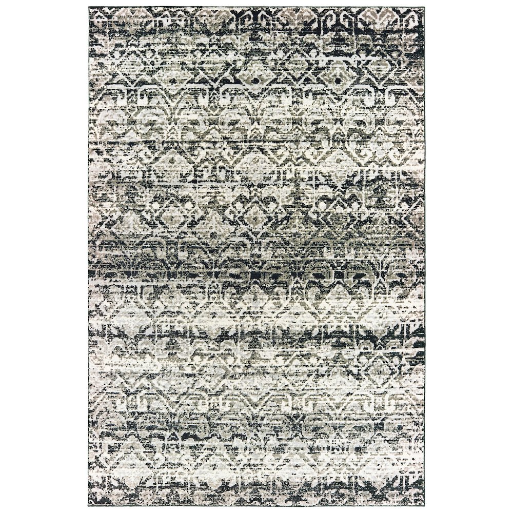 BOWEN Grey 5' 3 X  7' 6 Area Rug. Picture 1