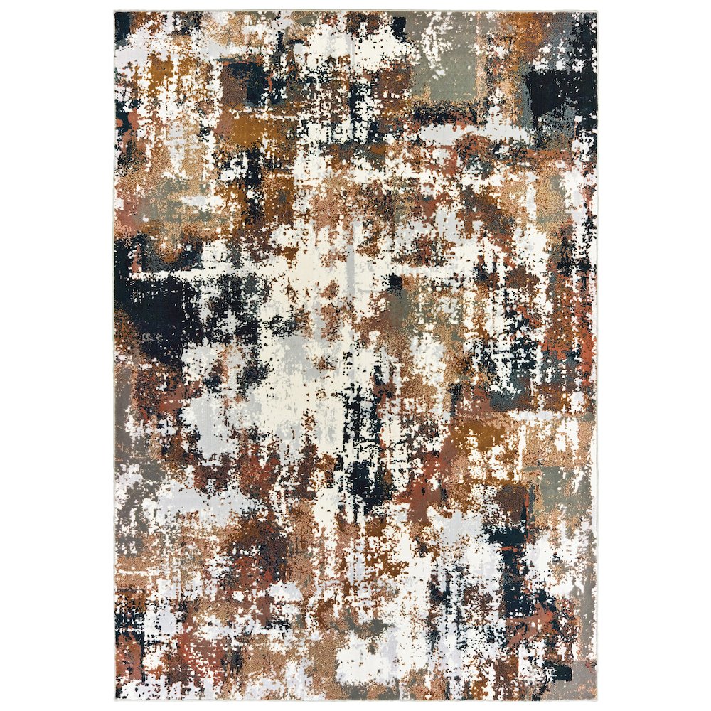 BOWEN Grey 5' 3 X  7' 6 Area Rug. Picture 1