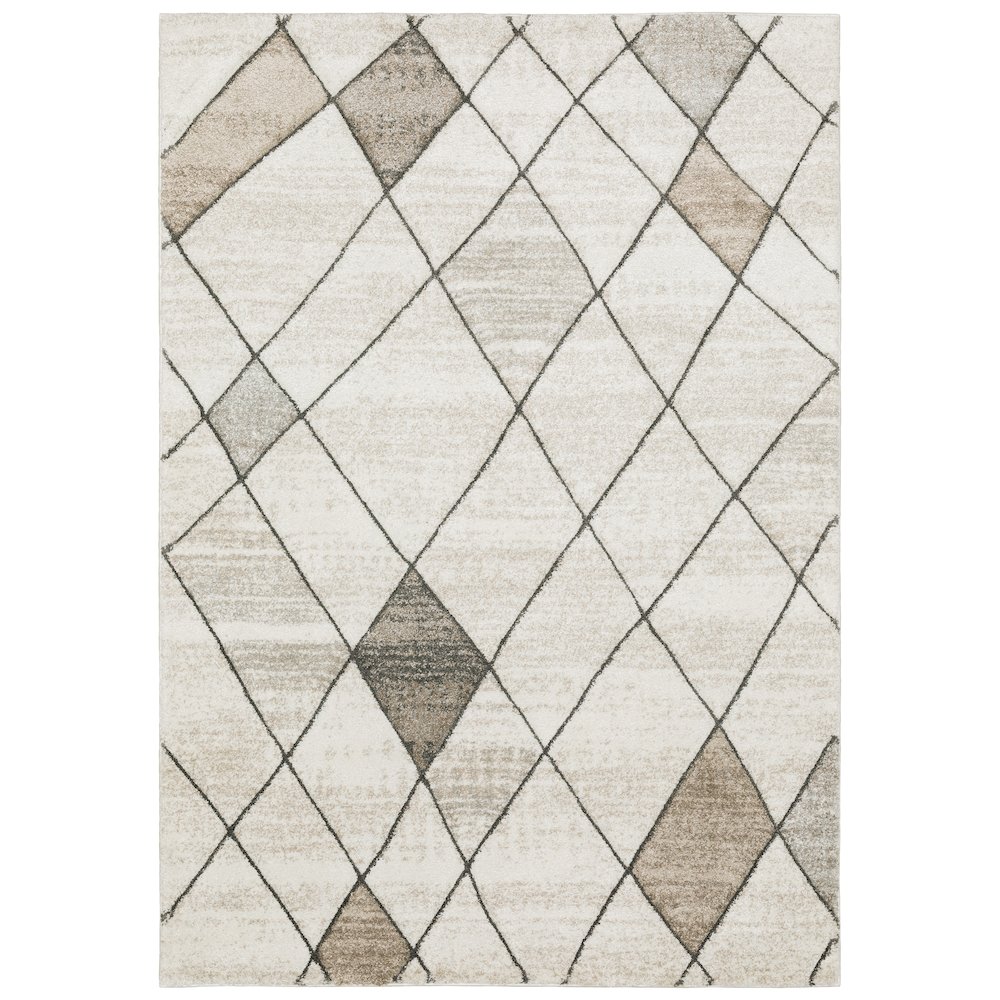 CAMBRIA Beige 5' 3 X  7' 6 Area Rug. Picture 1