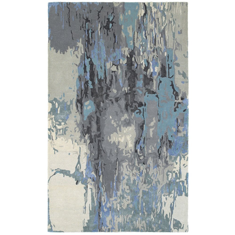 GALAXY Blue 5' X  8' Area Rug. Picture 1