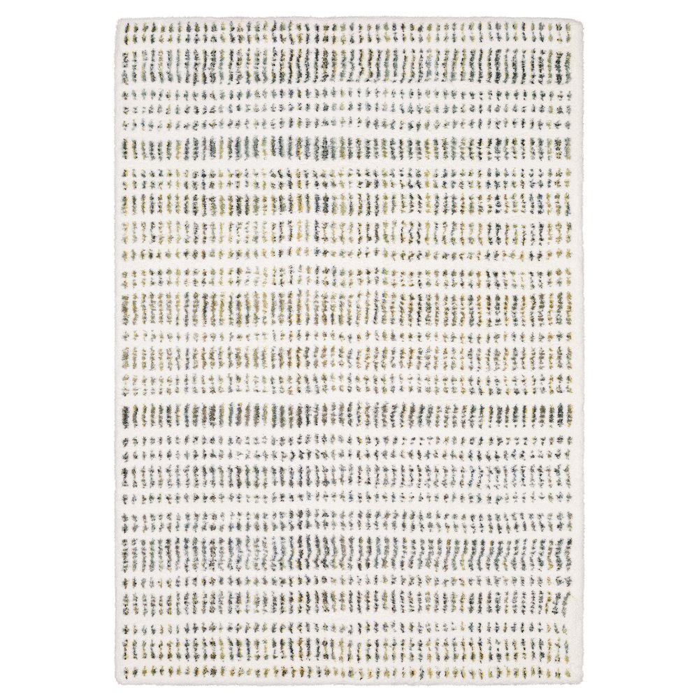 Runner Casual Rug Made of Polyester, Ivory color. Picture 1