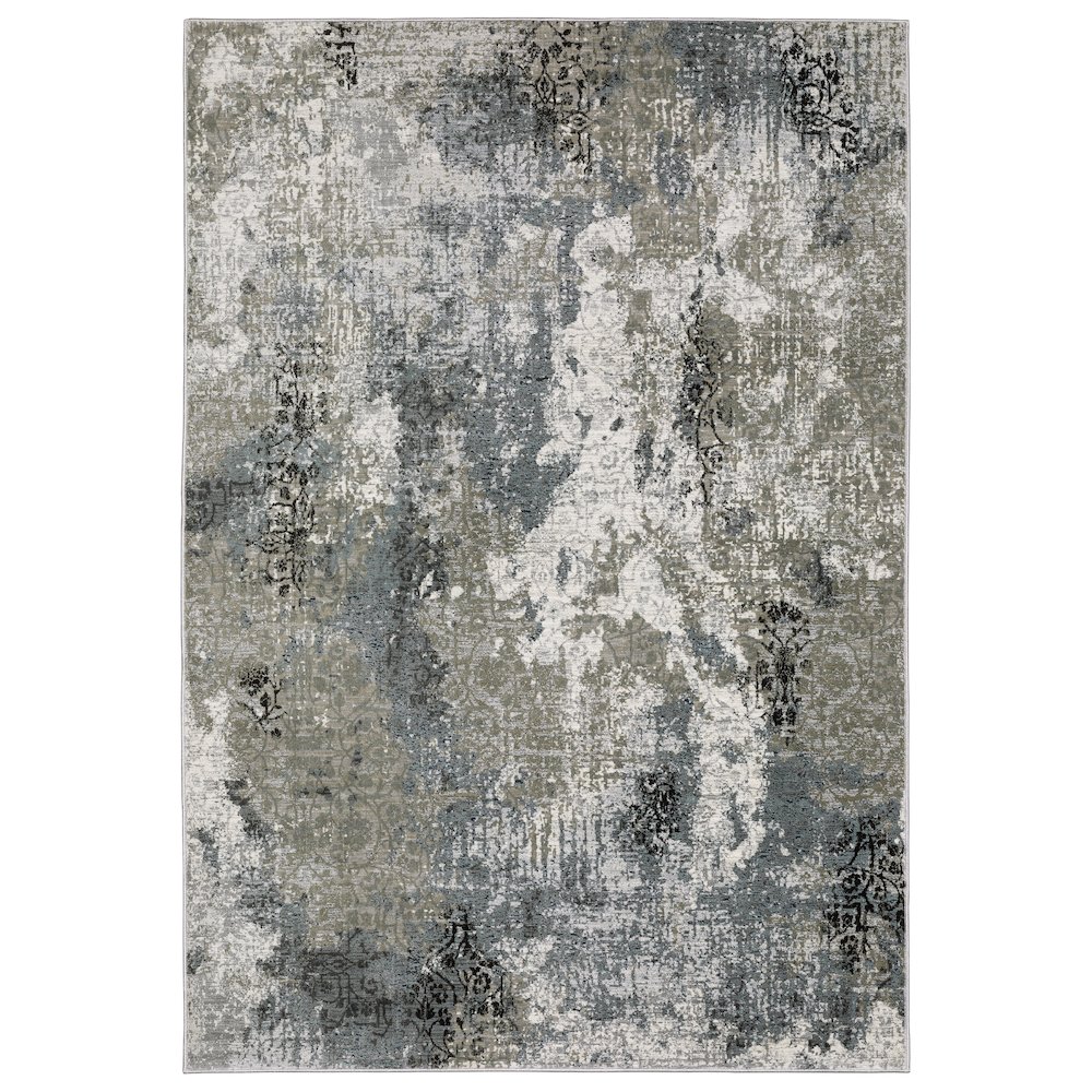 GEMINI Beige 5' 3 X  7' 6 Area Rug. Picture 1