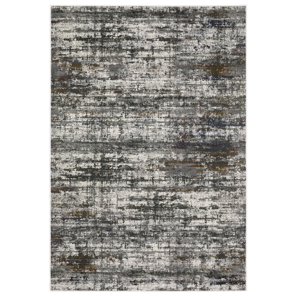GEMINI Charcoal 5' 3 X  7' 6 Area Rug. Picture 1