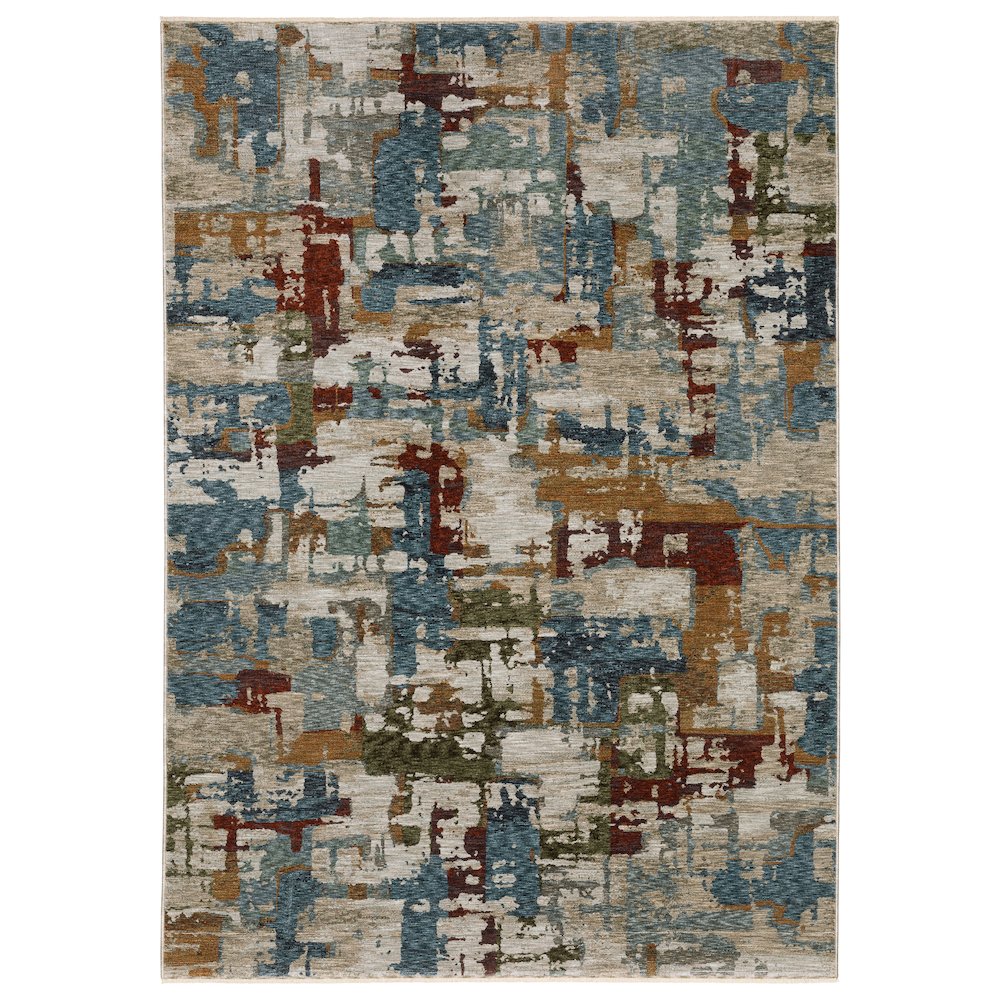 HAYDEN Beige 3' 3 X  5' Area Rug. Picture 1