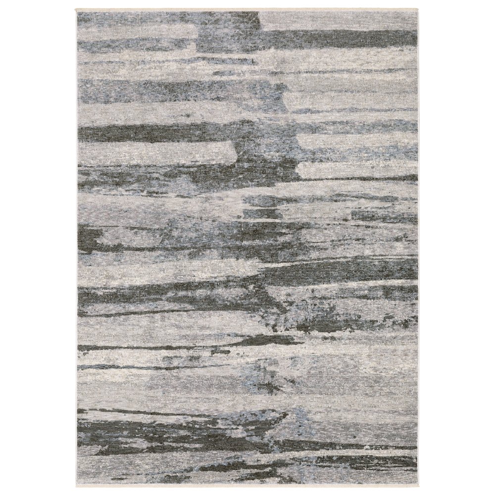 HAYDEN Grey 5' 3 X  7' 6 Area Rug. Picture 1