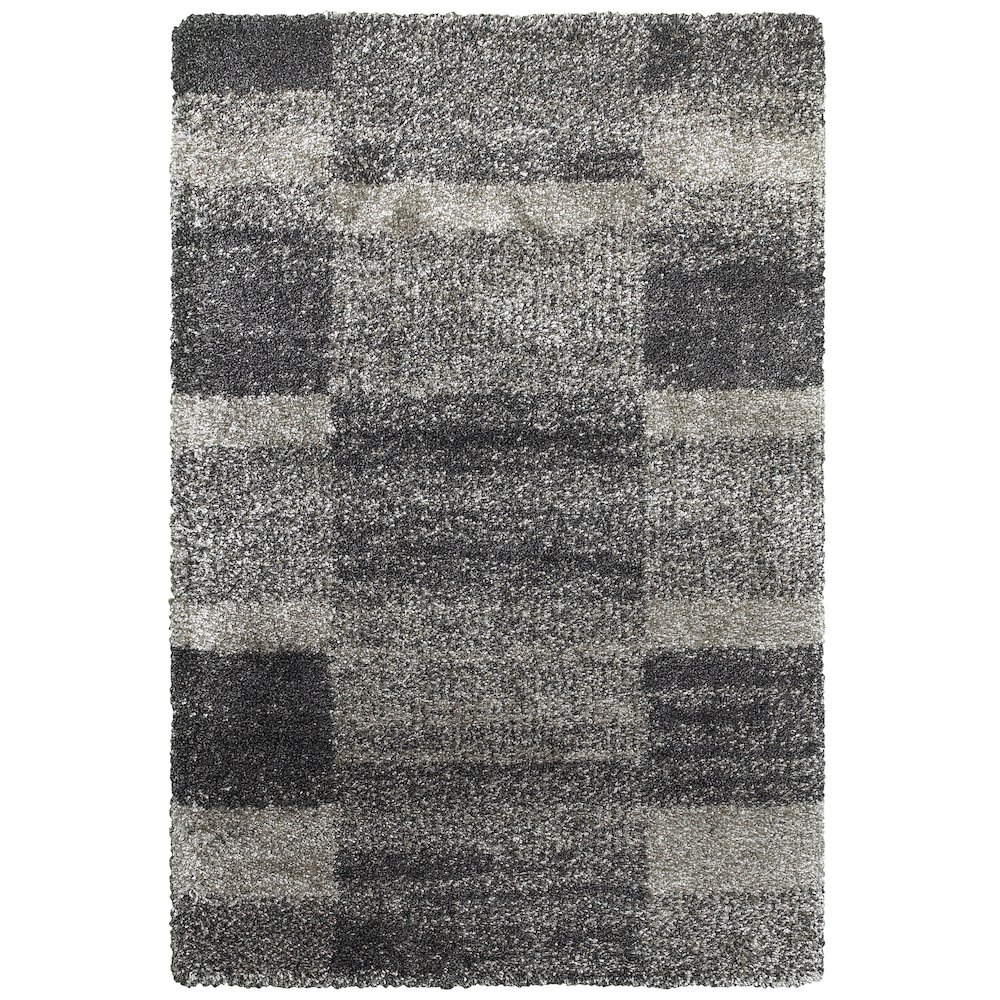 HENDERSON Grey 3'10 X  5' 5 Area Rug. Picture 1