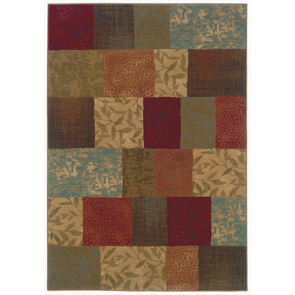 HUDSON Green 3'10 X  5' 5 Area Rug. Picture 1