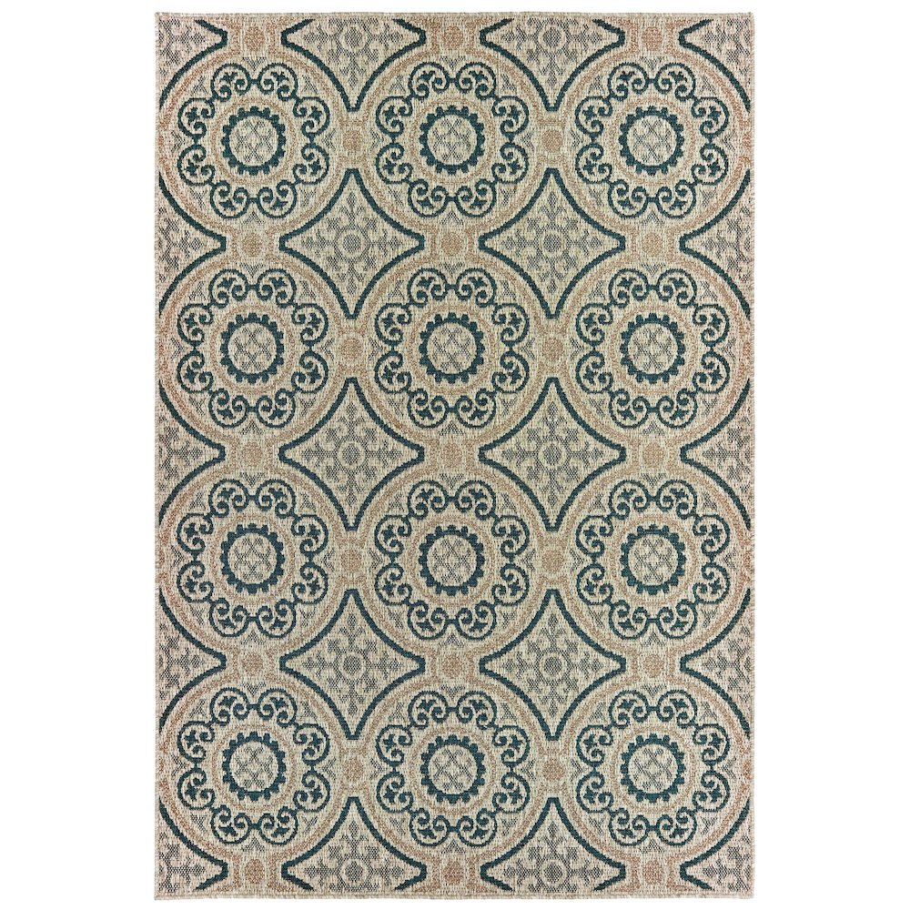 LATITUDE Grey 5' 3 X  7' 3 Area Rug. Picture 1