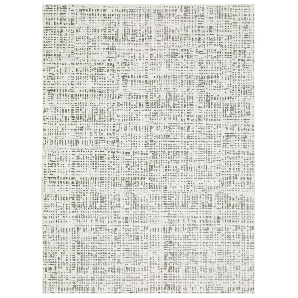 MONTECITO White 5' 3 X  7' 6 Area Rug. Picture 1