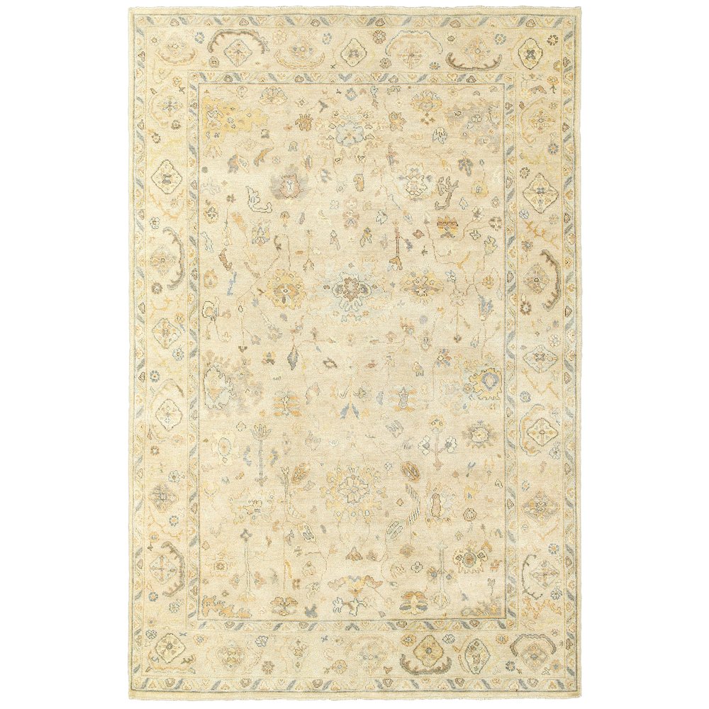 PALACE Beige 6' X  9' Area Rug. Picture 1