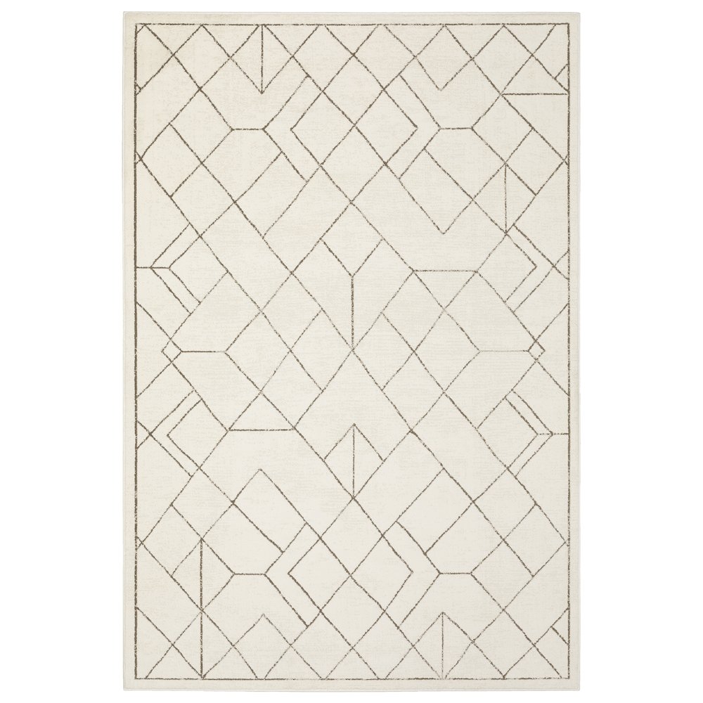 RAYLAN Ivory 3' 3 X  5' Area Rug. Picture 1