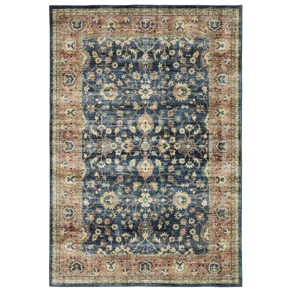 SUMTER Blue 7' 6 X 10' Area Rug. Picture 1