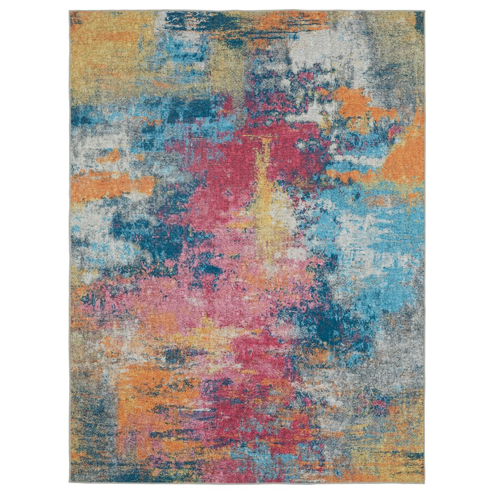 SUMTER SUM113' 6" X  5' 6" Multi color rug. Picture 1