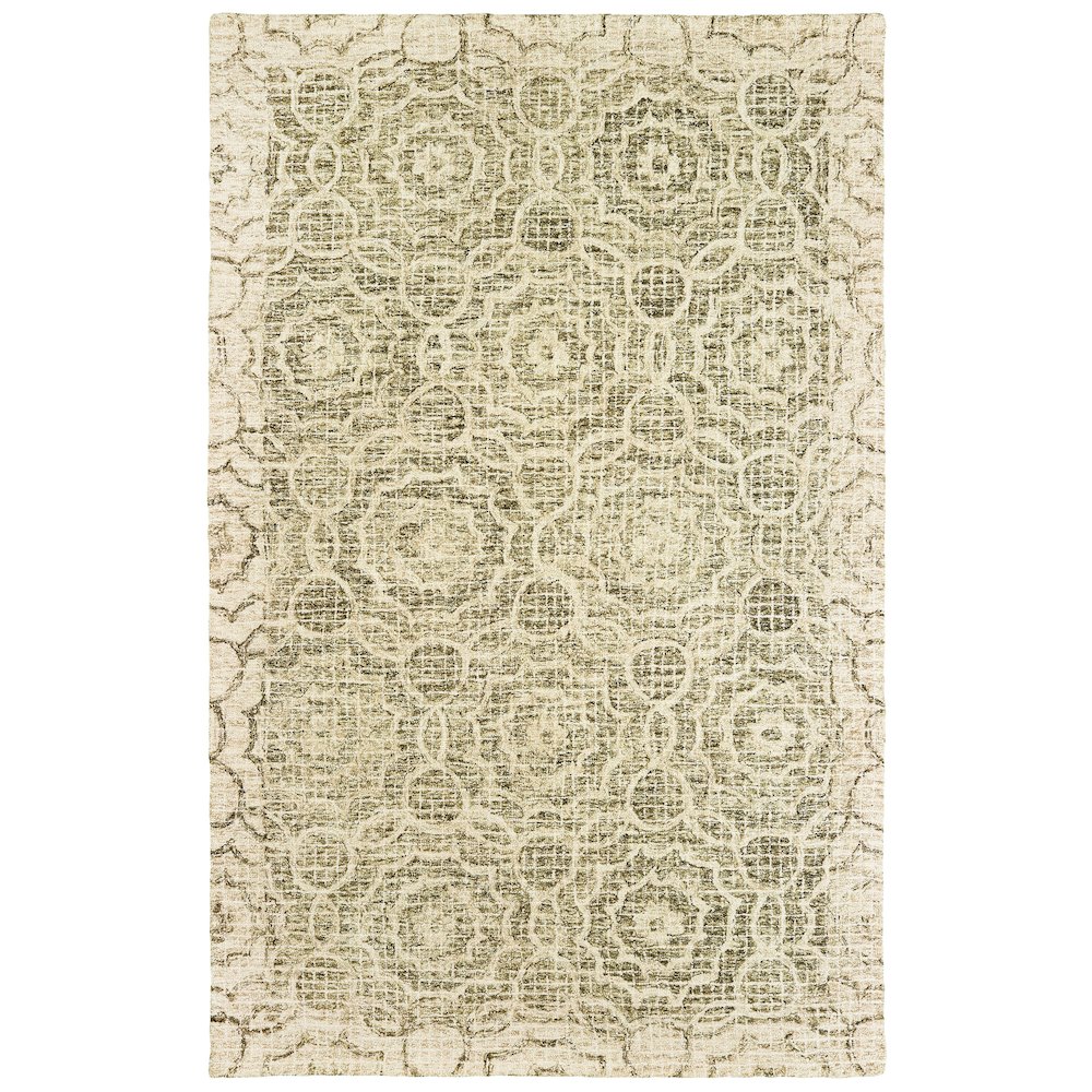 TALLAVERA Green 5' X  8' Area Rug. Picture 1