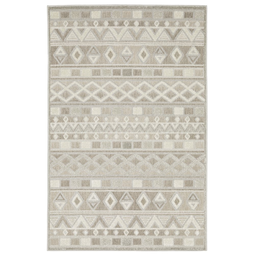 TANGIER Beige 5' 3 X  7' 6 Area Rug. Picture 1