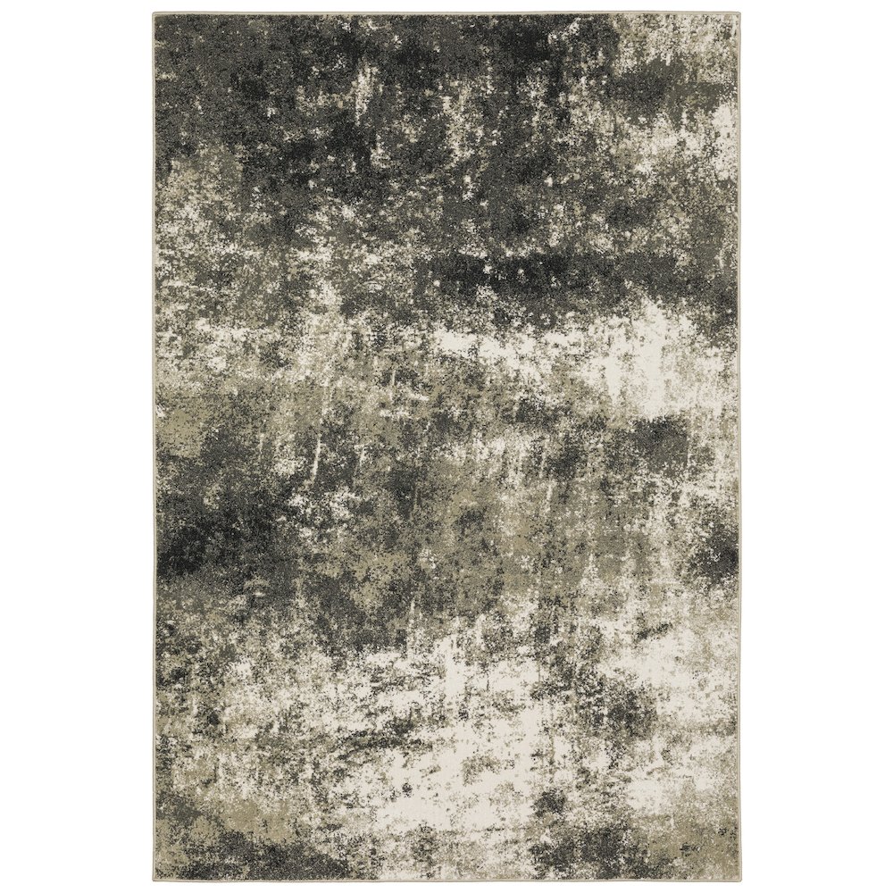 VENICE Charcoal 5' 3 X  7' 3 Area Rug. Picture 1