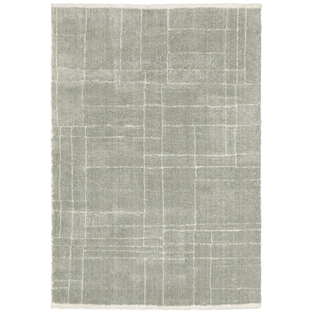 VERONA Grey 3'10 X  5' 5 Area Rug. Picture 1