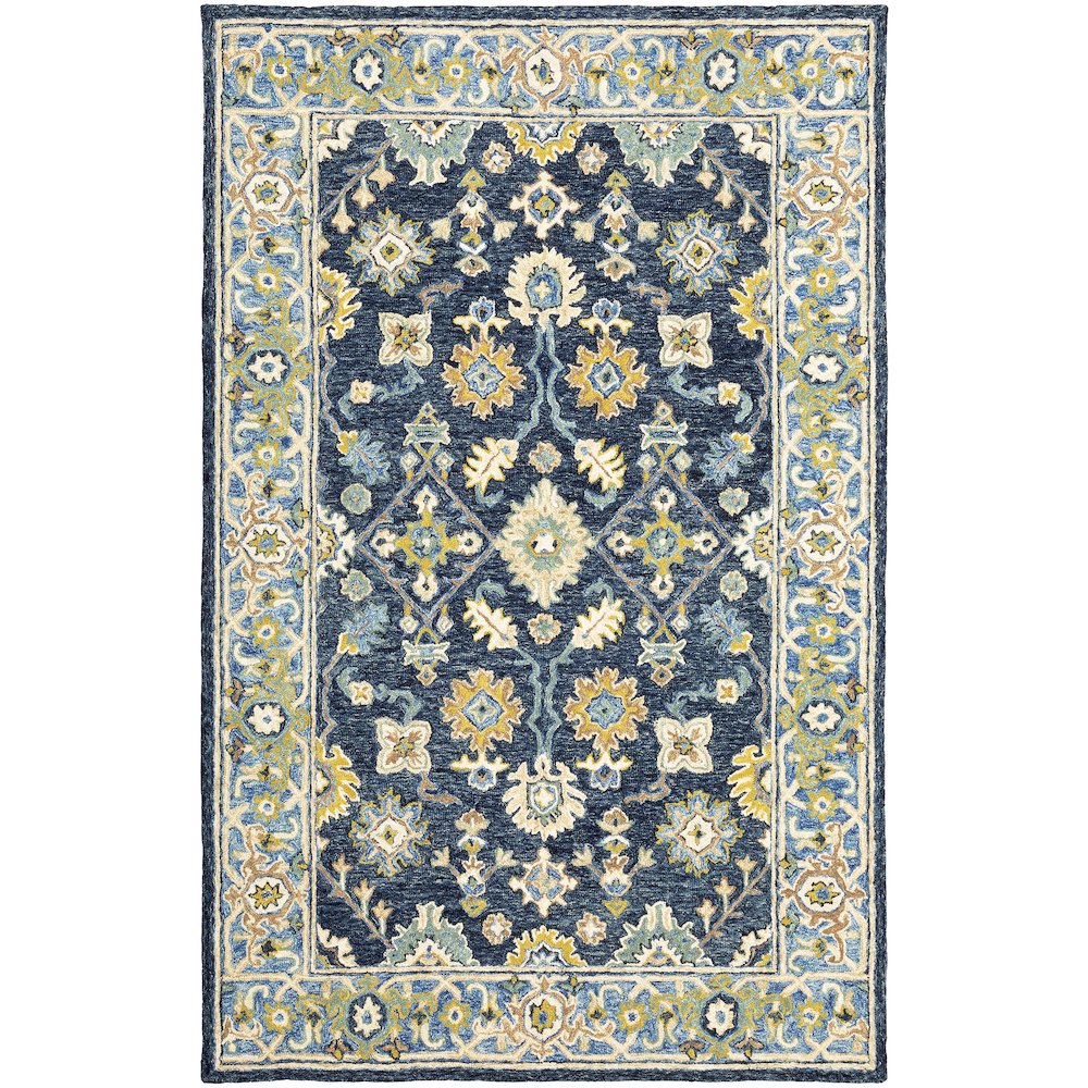 ALFRESCO Navy 8' X 10' Area Rug. Picture 1