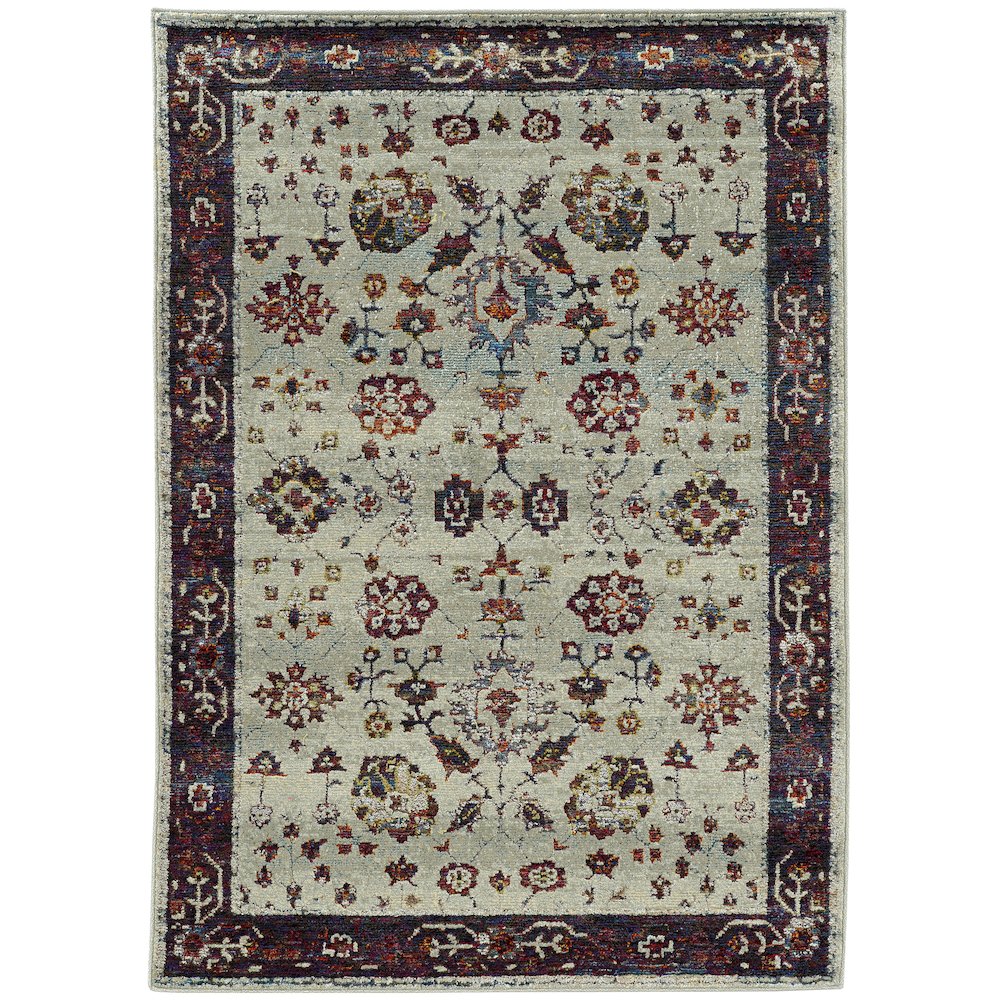 ANDORRA Stone 5' 3 X  7' 3 Area Rug. Picture 1