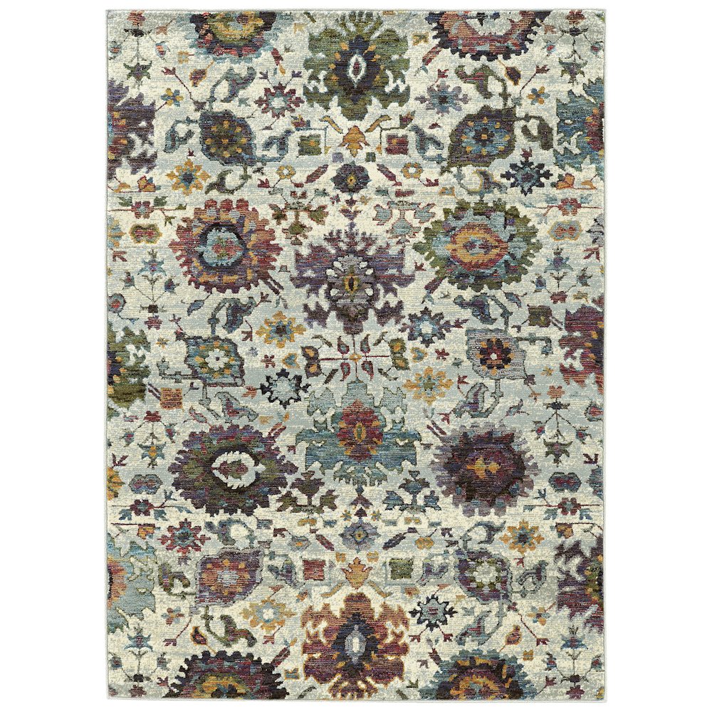 ANDORRA Stone 5' 3 X  7' 3 Area Rug. Picture 1