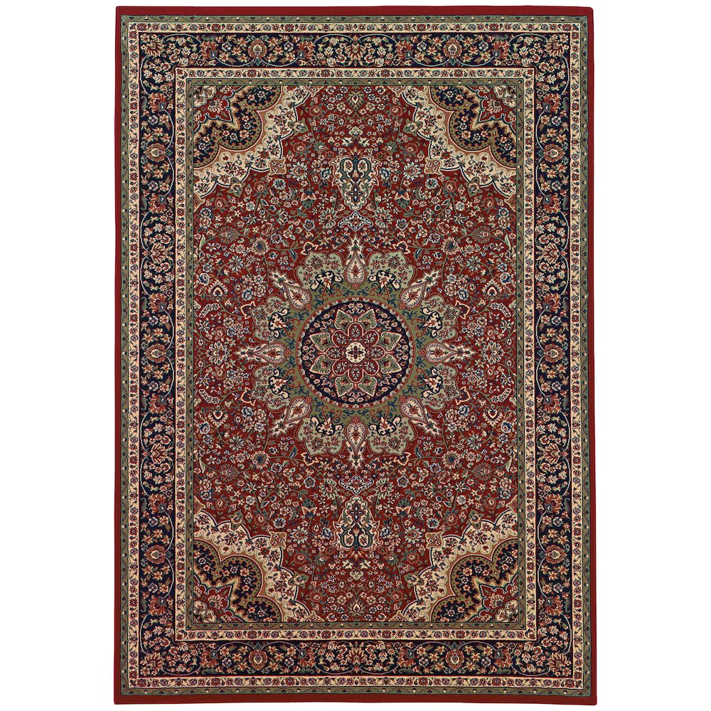 ARIANA Red 5' 3 X  7' 9 Area Rug. Picture 1
