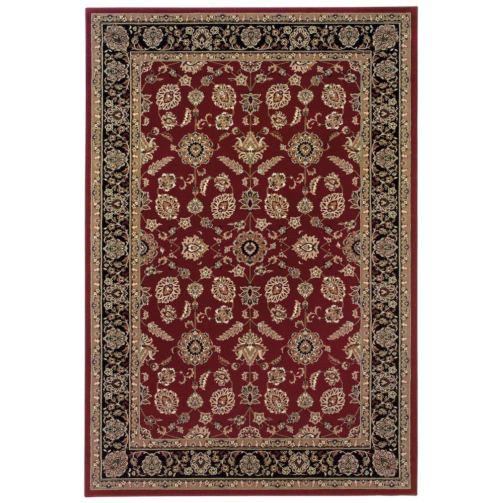 ARIANA Red 6' 7 X  9' 6 Area Rug. Picture 1