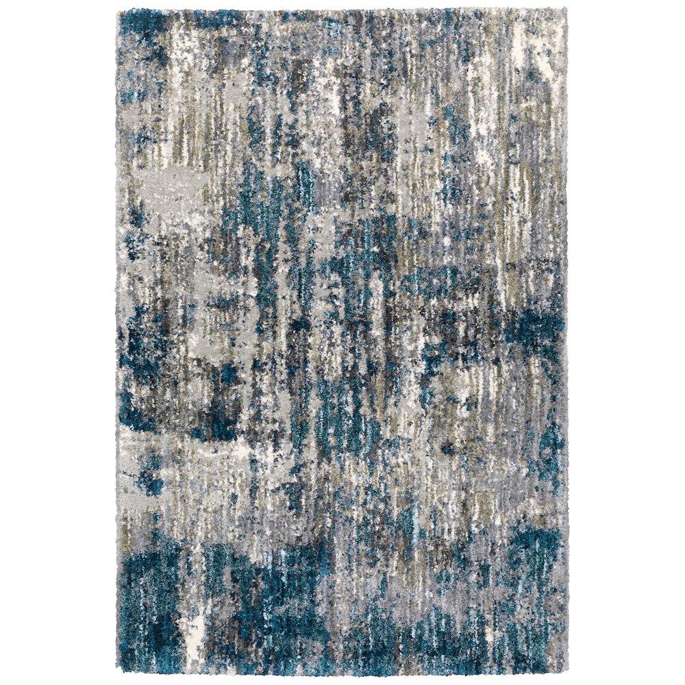 ASPEN Grey 6' 7 X  9' 6 Area Rug. Picture 1