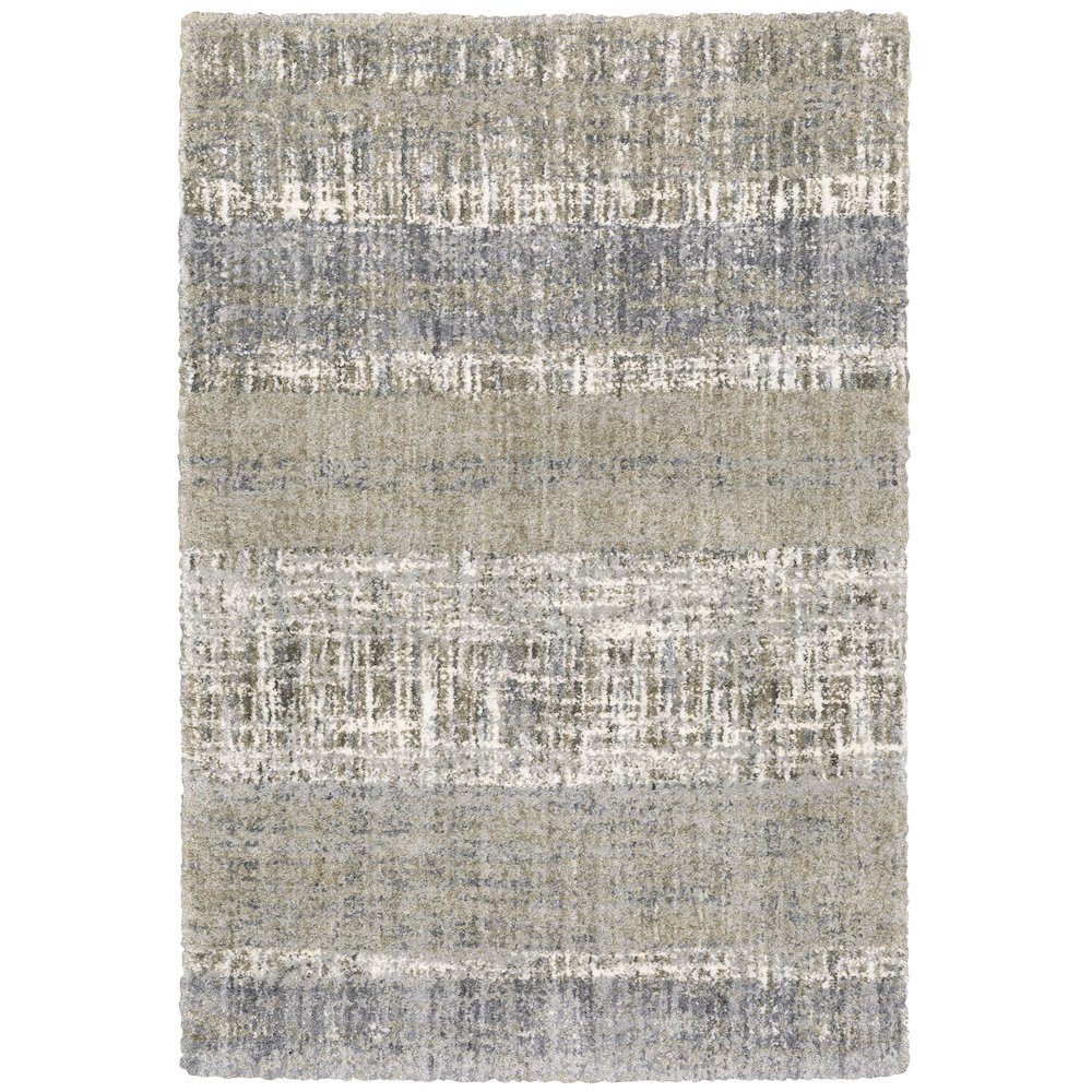 ASPEN Grey 6' 7 X  9' 6 Area Rug. Picture 1
