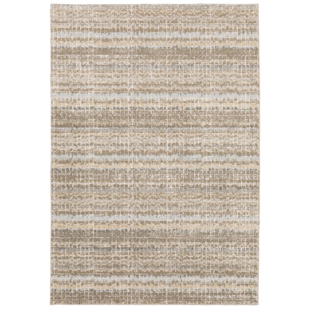 ATLAS Ivory 6' 7 X  9' 6 Area Rug. Picture 1