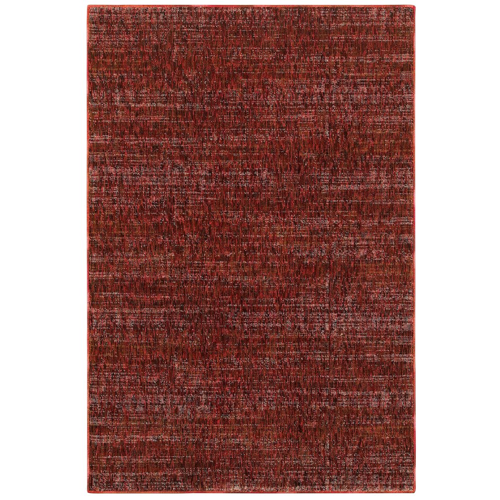 ATLAS Red 5' 3 X  7' 3 Area Rug. Picture 1
