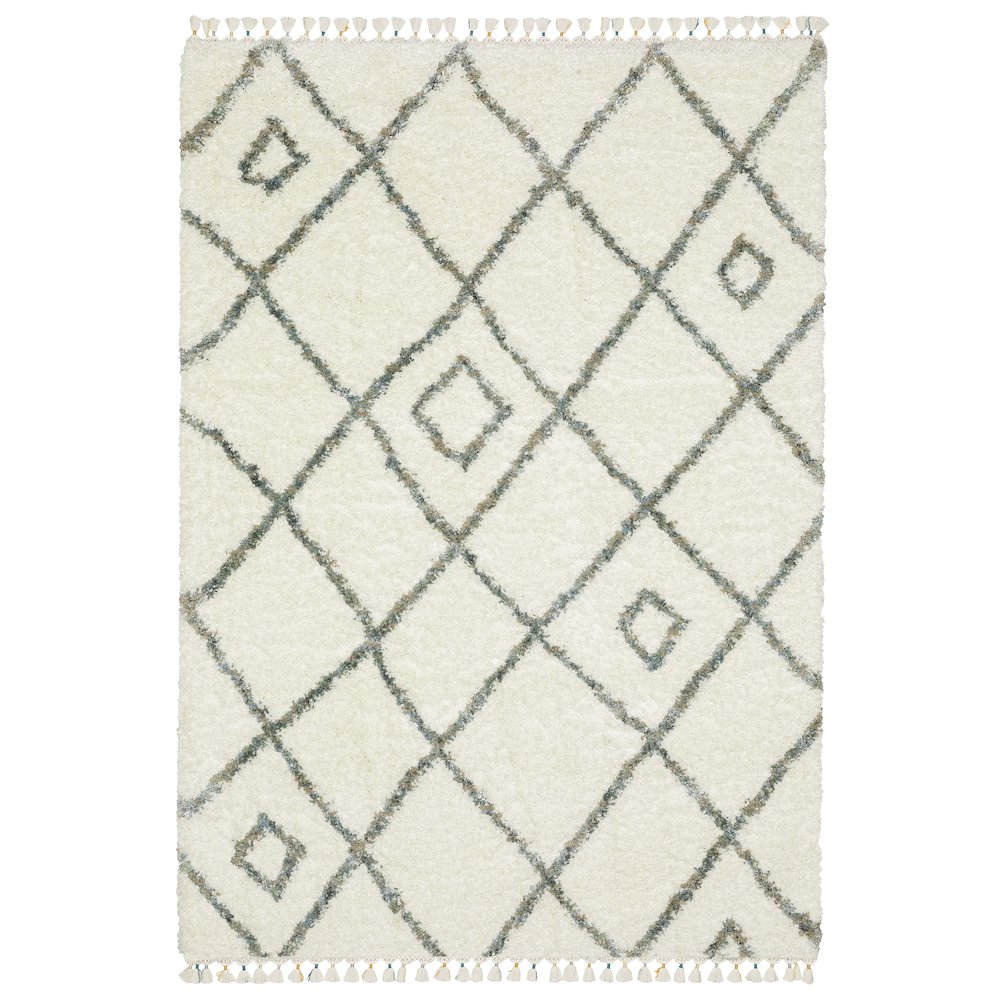 AXIS Ivory 6' 7 X  9' 6 Area Rug. Picture 1