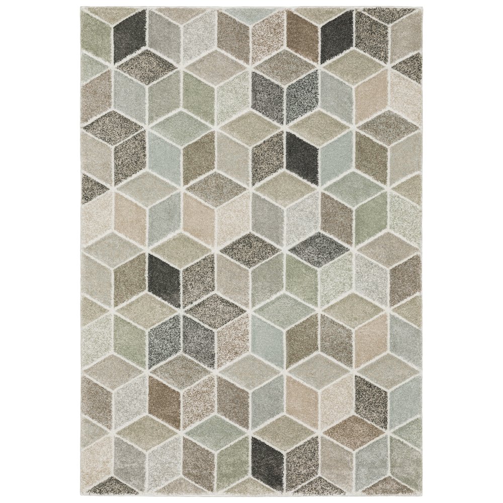 CAMBRIA Ivory 6' 7 X  9' 6 Area Rug. Picture 1