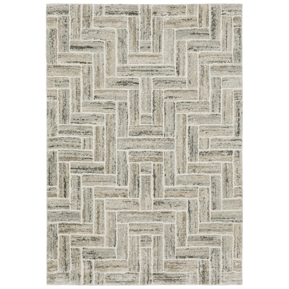 CAMBRIA Ivory 6' 7 X  9' 6 Area Rug. Picture 1
