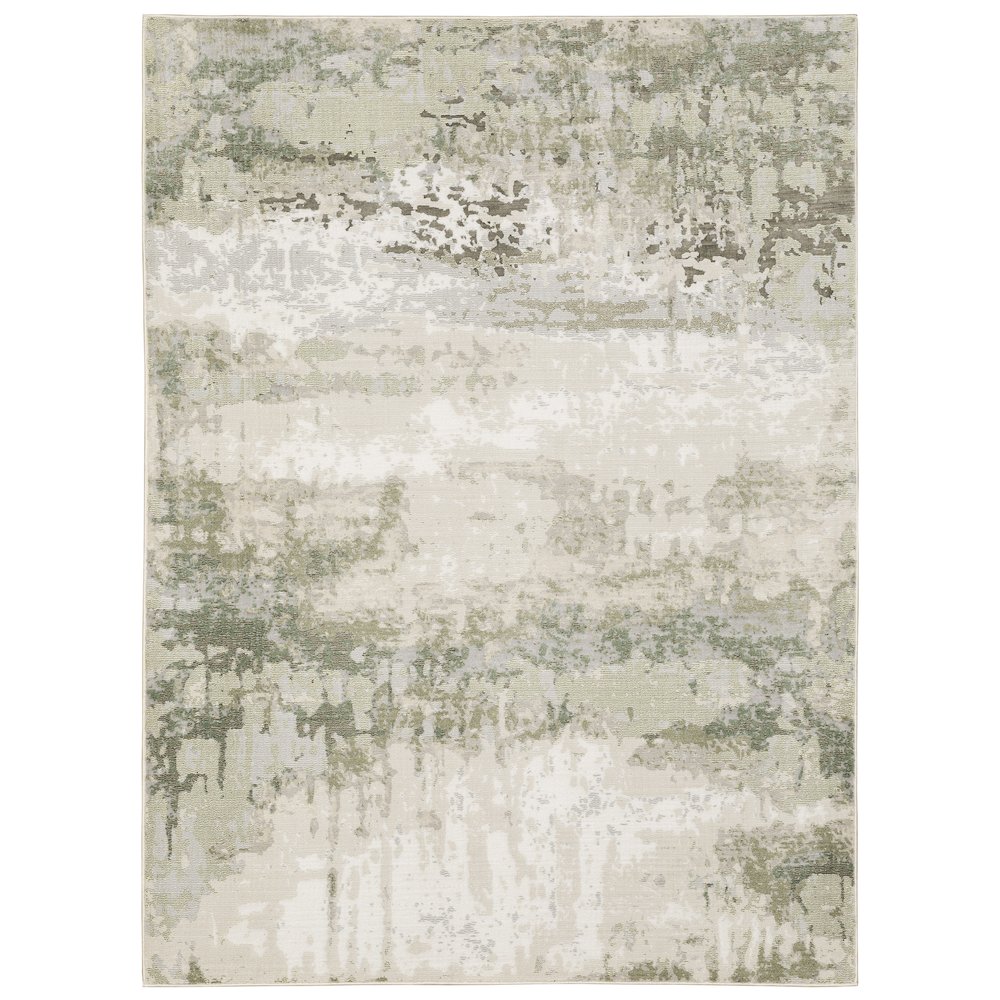 CARAVAN Beige 6' 7 X  9' 6 Area Rug. Picture 1
