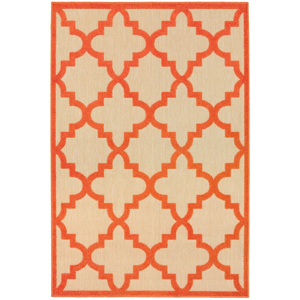 CAYMAN Sand 5' 3 X  7' 6 Area Rug. Picture 1