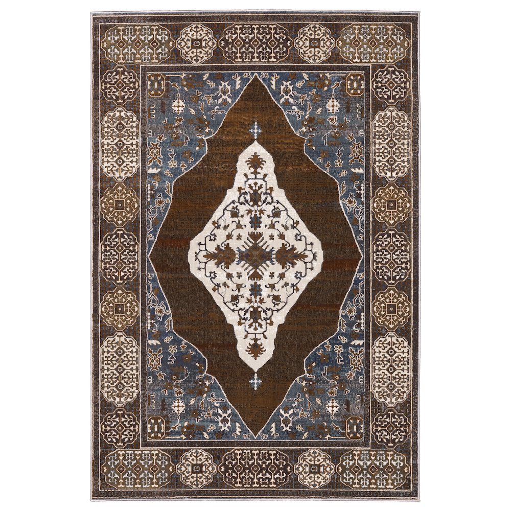 ELLINGTON Rust 6' 7 X  9' 6 Area Rug. Picture 1