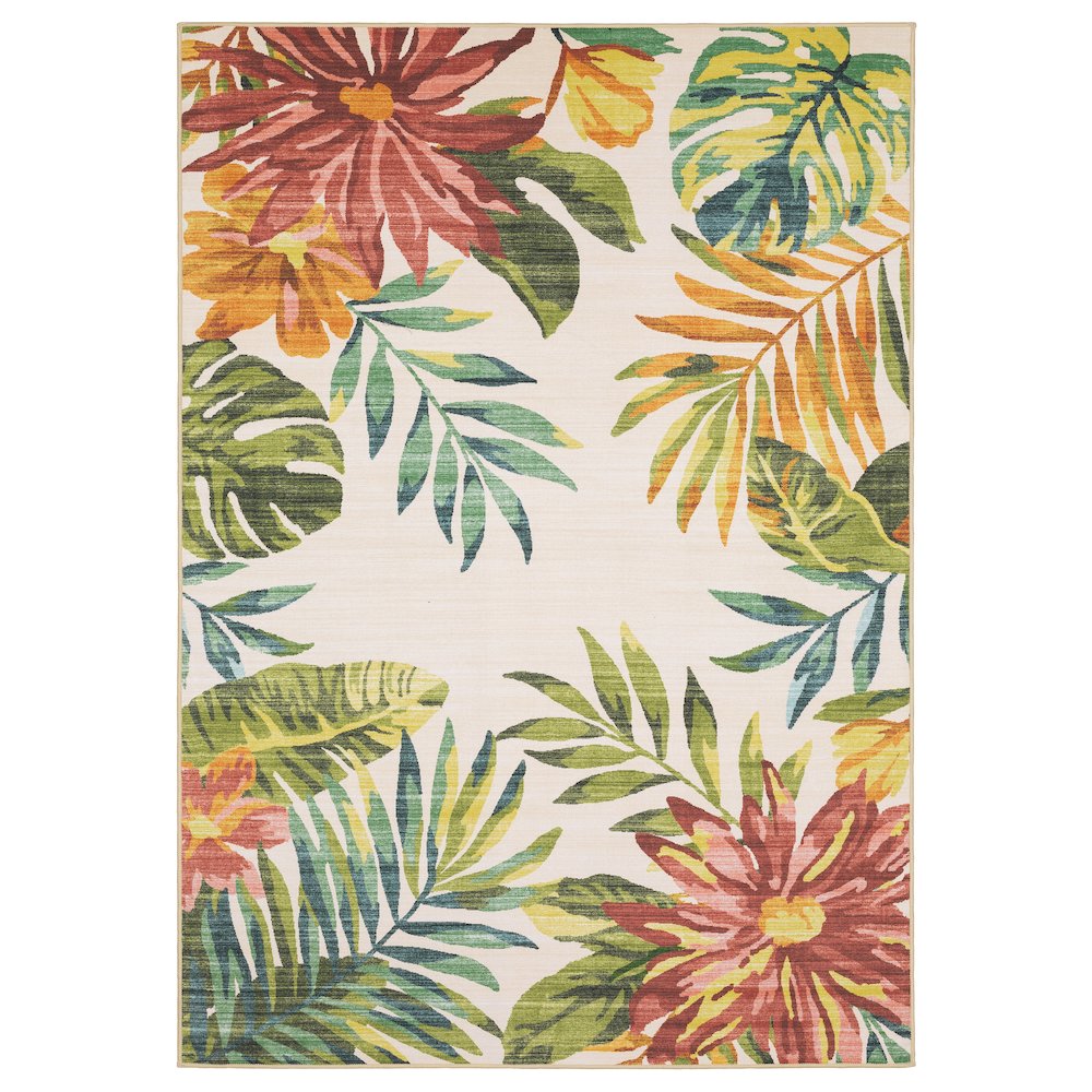 FIJI FIJ073' 6" X  5' 6" Beige color rug. Picture 1