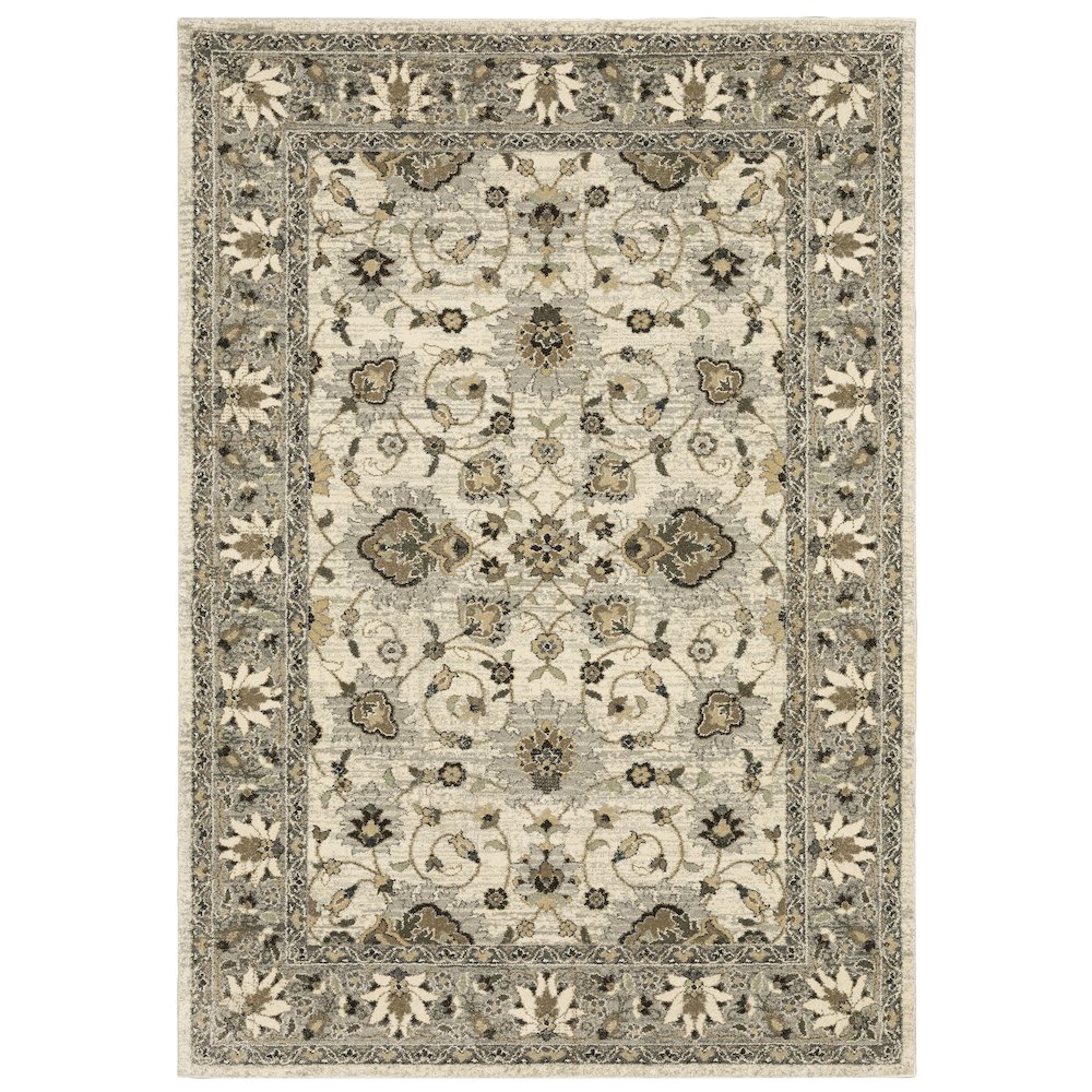 FLORENCE Beige 7'10 X 10'10 Area Rug. Picture 1
