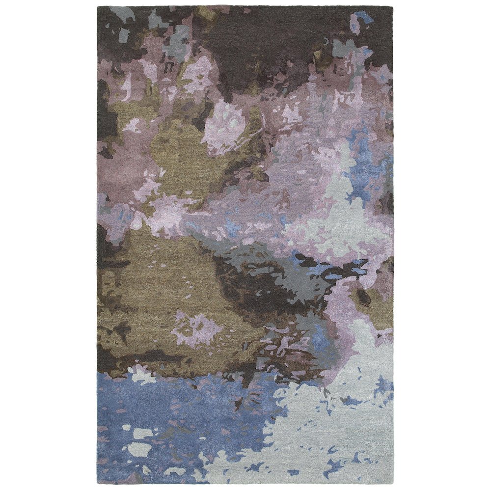 GALAXY Blue 8' X 10' Area Rug. Picture 1