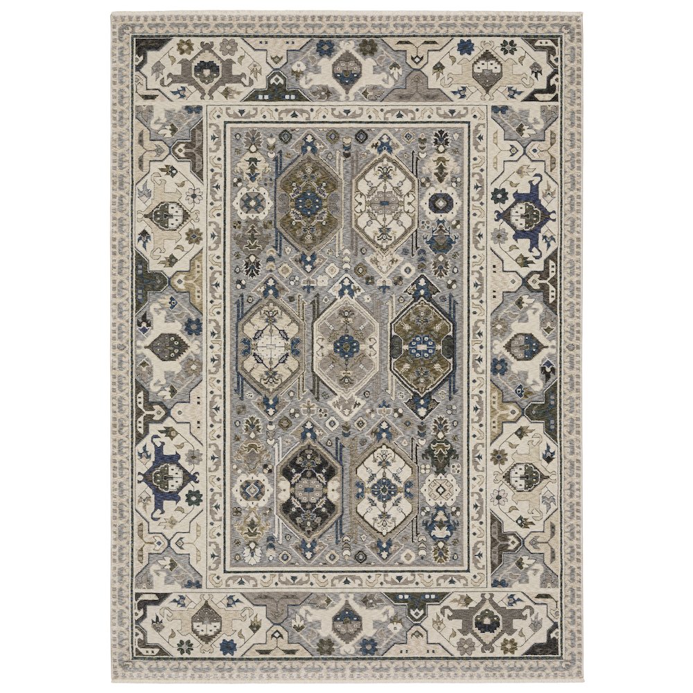 HASTINGS HA04U5' 3" X  7' 6" Ivory color rug. Picture 1