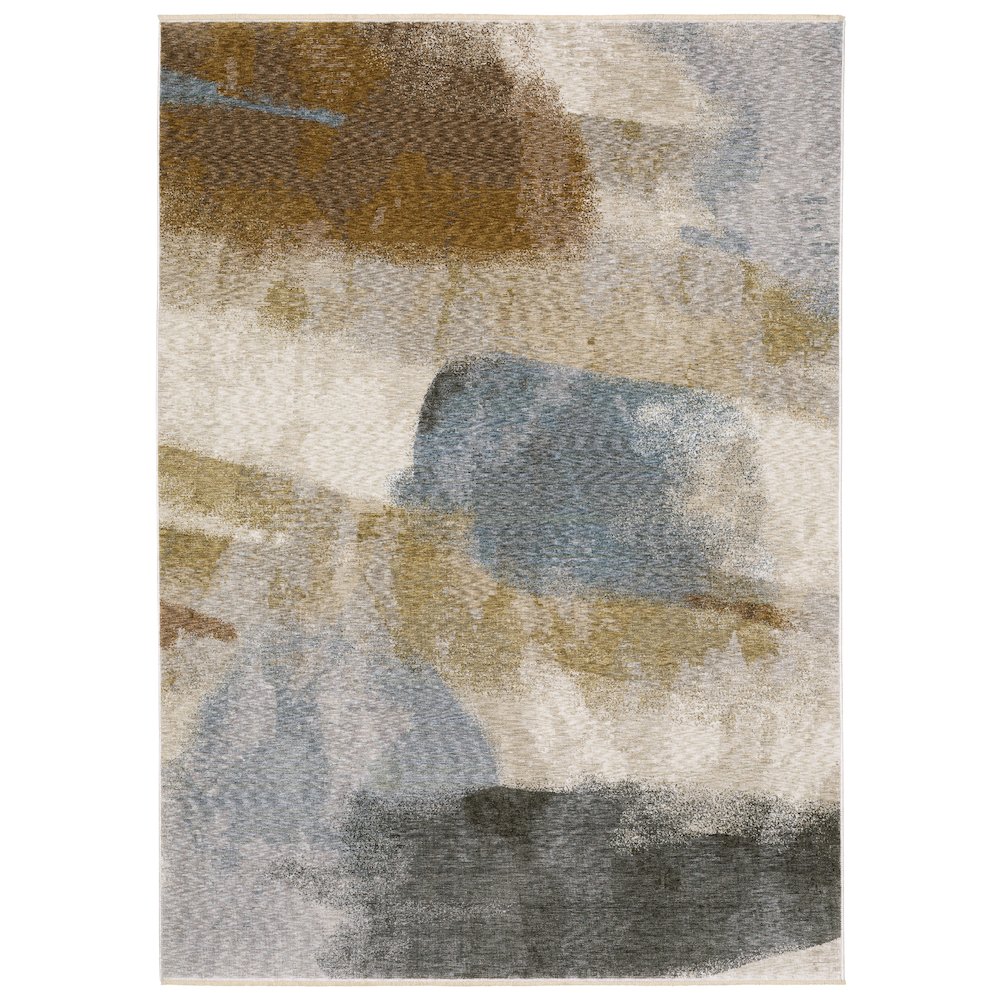 HAYDEN Beige 5' 3 X  7' 6 Area Rug. Picture 1