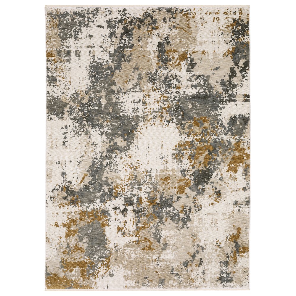 HAYDEN Beige 5' 3 X  7' 6 Area Rug. Picture 1