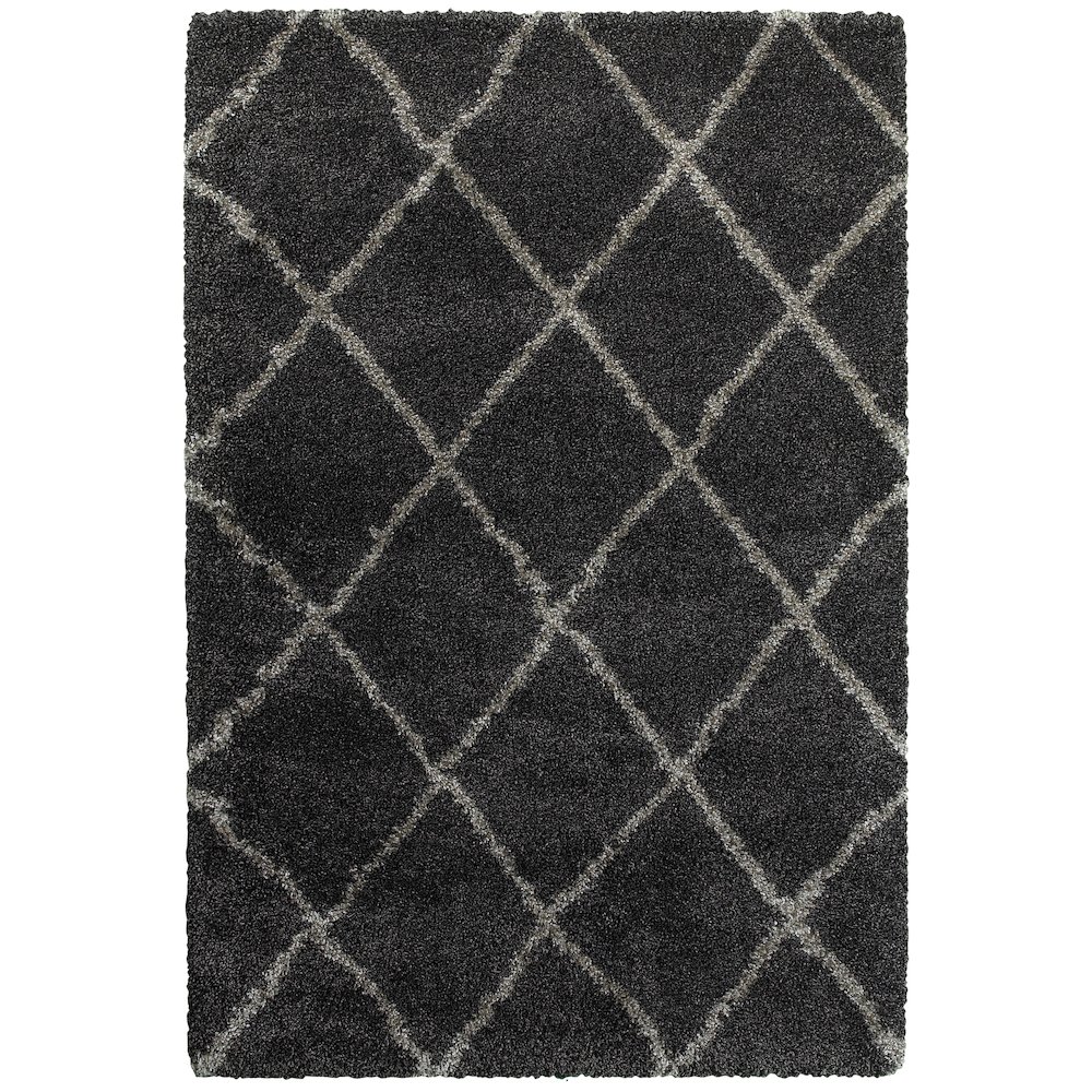 HENDERSON Charcoal 5' 3 X  7' 6 Area Rug. Picture 1