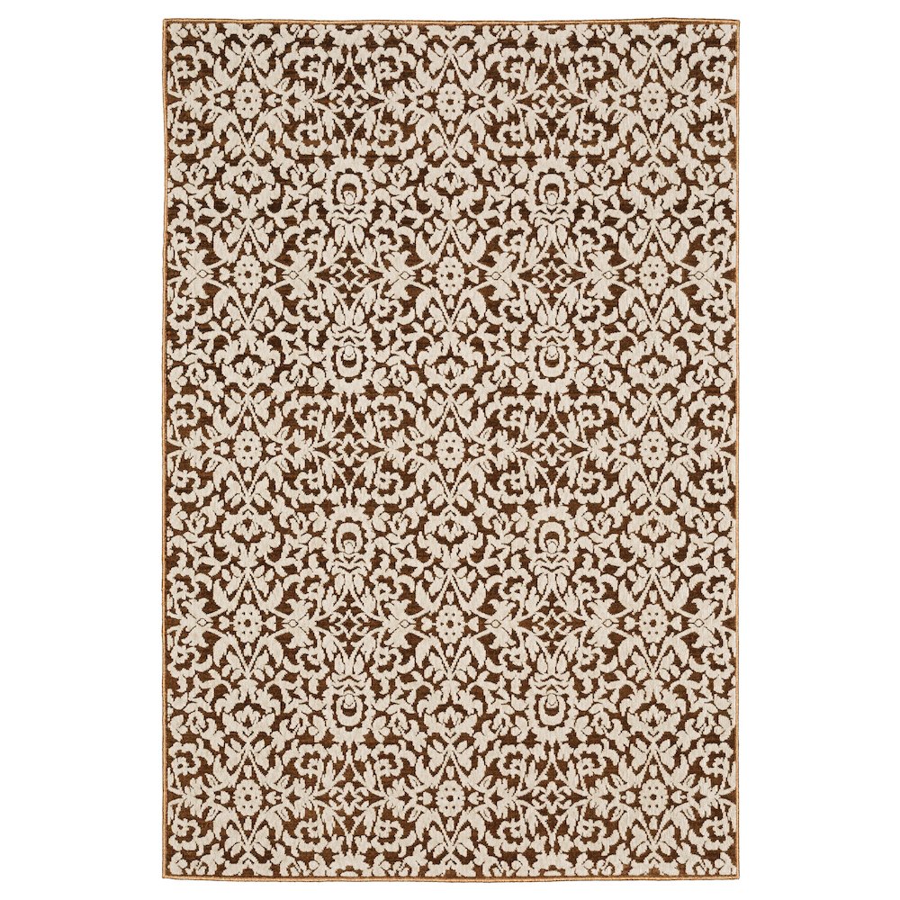 INTRIGUE Rust 7'10 X 10'10 Area Rug. Picture 1