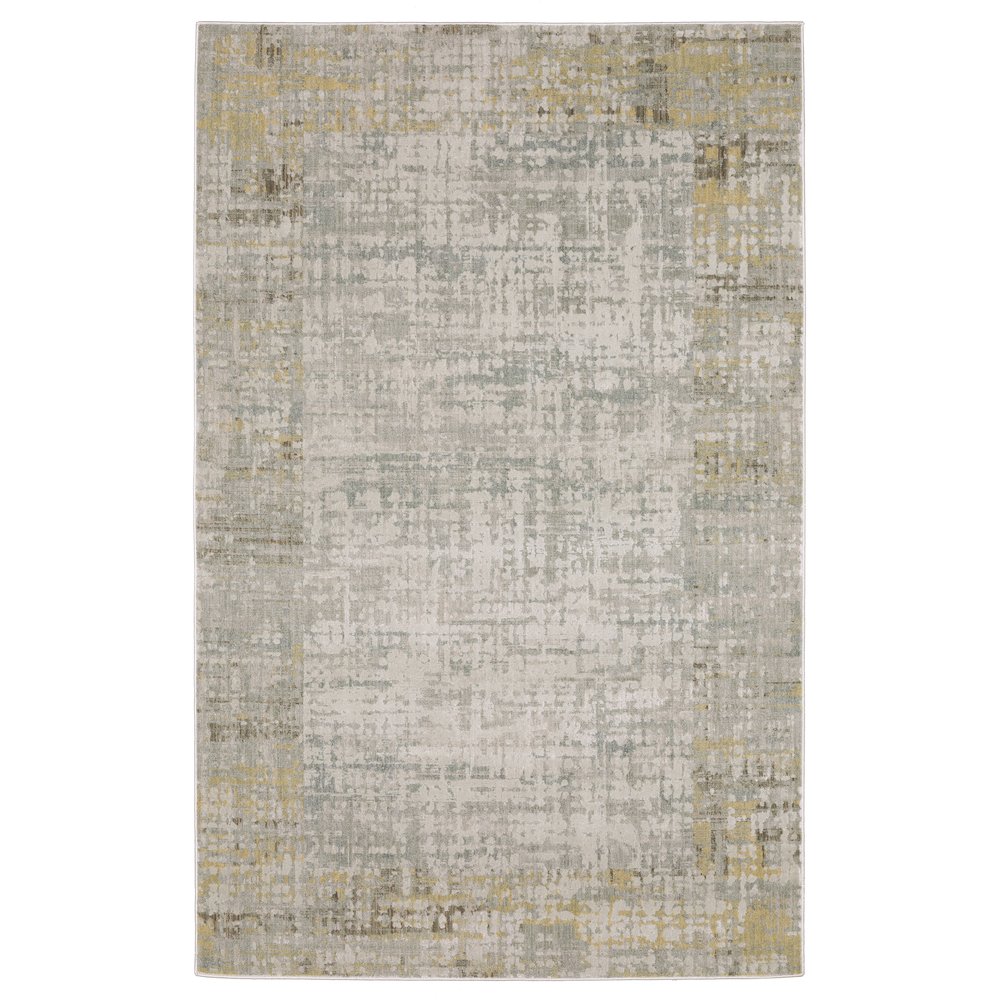 Contemporary Rug 5' 3" X  7' 6" Size in Beige/ Multi Color. Picture 1