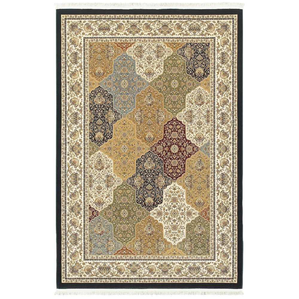MASTERPIECE Navy 6' 7 X  9' 6 Area Rug. Picture 1