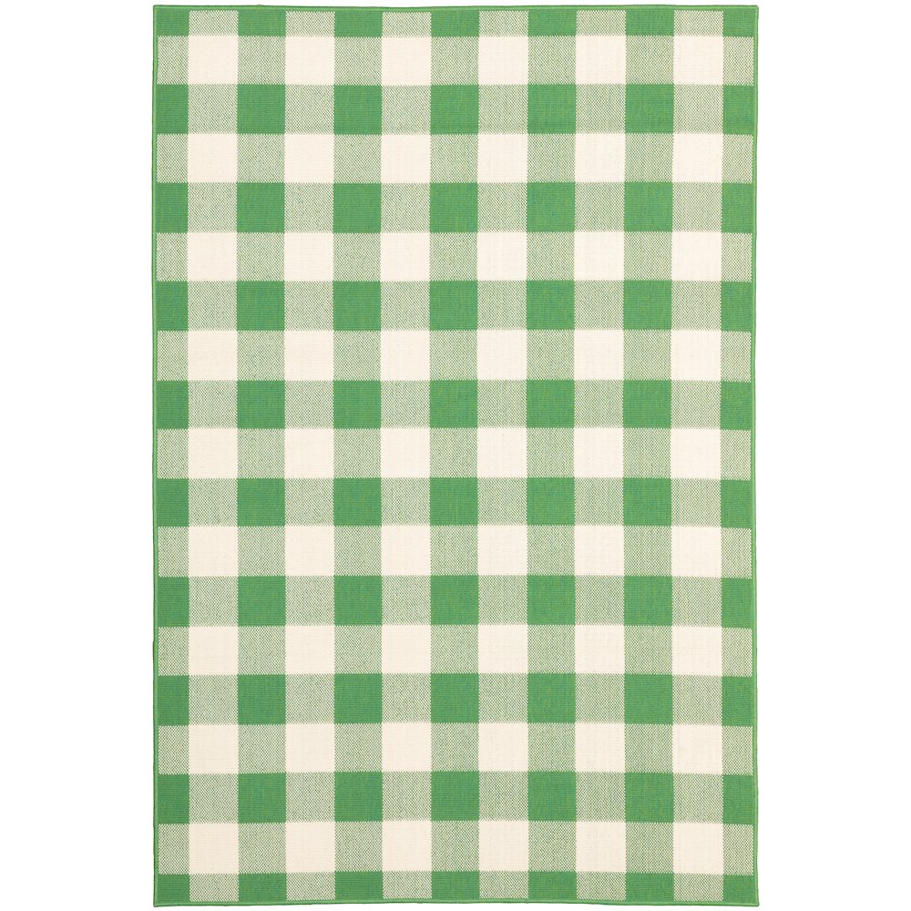 MERIDIAN Green 5' 3 X  7' 6 Area Rug. Picture 1