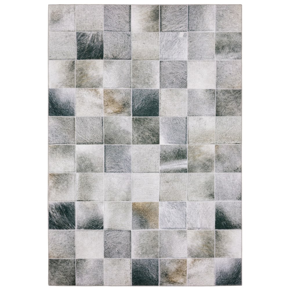 MYERS Grey 8' 9 X 12' Area Rug. Picture 1